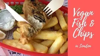 Vegan Fish and Chips from By Chloe in London