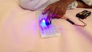 Simple Circuit | First Electronics Project for Kids| LED Light Project |