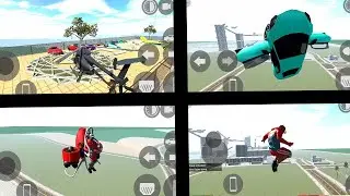 🤯Parkour cheat codes helicopter riding flying jet pack bike and Lamborghini power Test🤯 