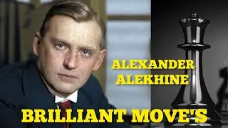ALEXANDER ALEKHINE BRILLIANT MOVE 🌸 CHESS PLAYERS INDIA 😎😎