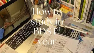 How to study in BDS first year | First year BDS exam guide | Siddhi Patil |