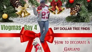 FitFab Over 50 | Vlogmas Day 4/Budget - Friendly Christmas Garland 