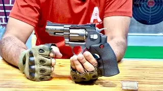 SNR-357 CO₂ Revolver &mdash; Full Shooting Test & Review | Airsoft Gun India