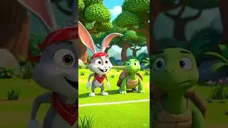خرگوش اور کچوا 🐰🐢 | Slow and Steady Wins the Race | Kids