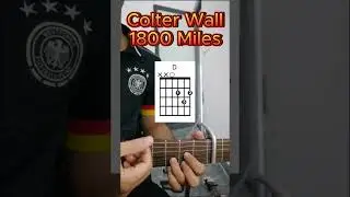 Guitar Tutorial Colter Wall 1800 Miles #guitartutorial #guitarlesson #guitar