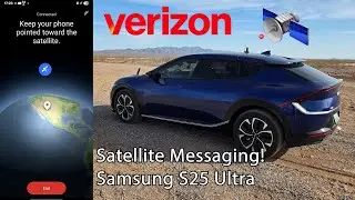 Verizon Satellite Messaging is Live! 🛰️ Real World Test in Rural New Mexico 🏜️