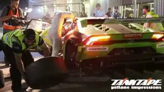 24h Dubai 2017 GRT Grasser Racing Team Lamborghini Hurac&aacute;n GT3 5200cc