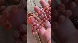 Hand-Knotted Sunstone Bead Necklace, AAA 6mm Genuine Gemstone Jewelry 28