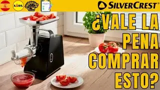 PICADORA EL&Eacute;CTRICA DE CARNE SilverCrest SFWT 400 A1 ESPA&Ntilde;A ESPA&Ntilde;OL LIDL