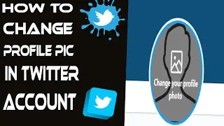 How To Change Profile Pic In Twitter Account |Tech Ninja|