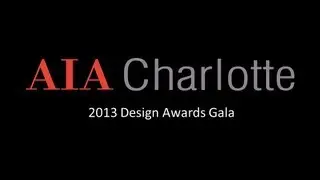 AIA Charlotte Design Awards Gala