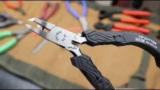 Engineer NZ-05 Micro Flush Cutting Pliers: Near perfect micro flush cutting at 45 degrees.