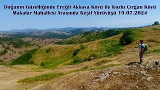 Doğanın Güzelliğinde Ereğli Akkaya Köyü ile Kozlu Çırgan Köyü Makalar Arasında Keşif Yürüyüşü