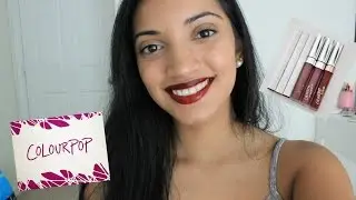 ColourPop Lip Swatch on Tan/Medium Skin