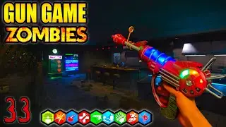 GUN GAME on Custom Zombie Map TRUCK STOP | Black Ops 3