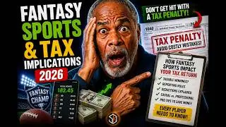 Fantasy Sports and Tax Implications (2024) | How Fantasy Sports Impact Your Tax Return💰TAXES S5&bull;E8
