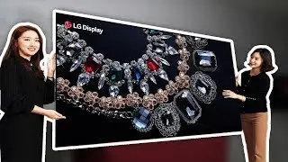LG shows off the world's first 88-inch 8K OLED display