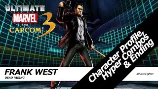 UMVC3 - Frank West - Profile, Hyper Combos & Ending