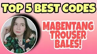 BEST UKAY CODES: ALAMIN ANG MABENTANG BULTO NG UKAY UKAY TROUSER! || IT'S MOMSHIE ANGEL