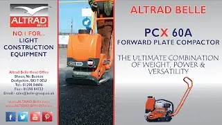 Altrad Belle - PCX 60A - Multi Purpose Forward Plate Compactor