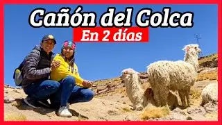 CAÑÓN DEL COLCA (2 DÍAS) | Arequipa | Primer día 🗻⛰️🏔️