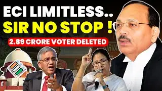ECI LIMITLESS- CAN'T STOP SIR NOW-SC TO HALT OR ALLOW SIR? #supremecourtofindia #electioncommission
