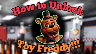 How to Get Toy Freddy Badge!!! | FNAF 1: 1992 Branch RP | Roblox