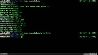 Beginners Tutorial on SQLite3 in the Linux Shell Script Part 4