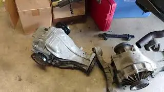 Project offroad allroad Quattro 2.0TDI: Engine removed