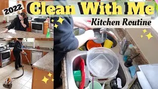 Clean With Me 2022 // Kitchen Cleaning Motivation 2022