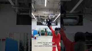 I did The Ninja Wire Action Experience In Tokyo, Japan! #ninjawireactionexperience #ninja #tokyo