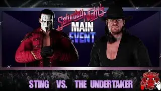 ICON VS PHENOM!! Sting vs The Undertaker WWE 2K18 Dream Match