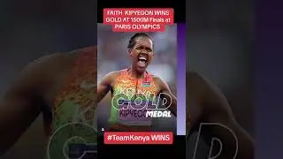 HOW TO CELEBRATE A GOLD WIN? AT PARIS OLYMPICS Kenyan, Faith Kipyegon wins GOLD  #paris2024  #paris