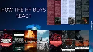 How the HP boys react... [NEW ONES]