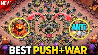 OP Push Bass of TH17 With Link | New TH17 Anti Root Rider & Anti Dragon Attack Base Link