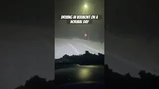 Driving a Normal day in Vermont #toyota #cute #viralvideo #Vermont