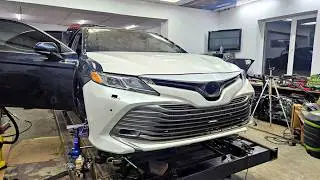 Toyota Camry 70.  Обзор нового инструмента и финальная сборка морды