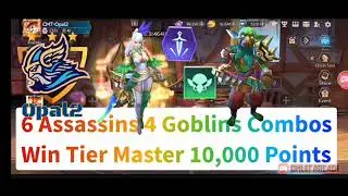 [[ChessRush]] 6 Assassins 4 Goblins Combos | Win Player Tier Master 10,000+ Points