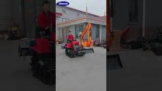 35HP Small Crawler Tractor Excavator with Factory Wholesale Price #cultivator #tractor #excavator