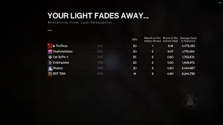 Destiny 2 - The Raid Experience.