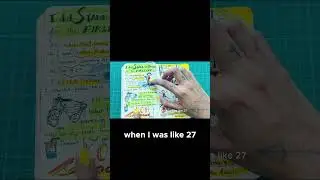 Overcoming Water Phobia with Stand Up Paddle boat!! #illustratedjournaling #sketchnoting #art