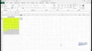 Create a Percentage Chart in Excel using Conditional Formatting