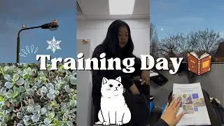 Come along with me on a winter training day | Snowfall in London❄️ #snow #arunachalpradesh #vlog 