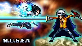 Hebi Sasuke vs Trafalgar Law (Technicien Fight) | MUGEN