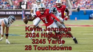 Kevin Jennings 2024 highlights! SMU Quarterback