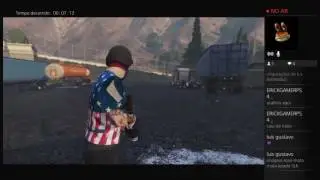 Transmiss&atilde;o ao vivo do PS4 GTA V ONLINE (MATA MATA)
