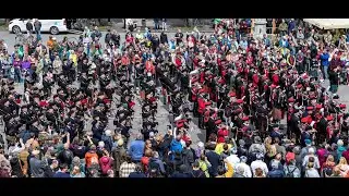Glaronia Pipes and Drums 40 Jahre Jubiläum ( Amazing Grace ) / Zurich Caledonian Pipe Band 2023