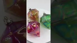 Christmas Glass Ornament Decoration