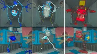 All Popular Characters Get Destroyed By Grinder in Poppy Playtime Chapter 2 VS 3 Death Endings P2 #9