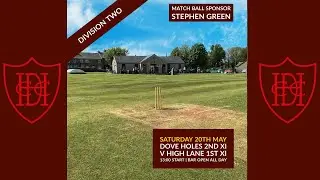 Dove Holes 2nd XI v High Lane 1st XI